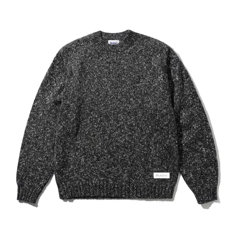 Butter Goods | Speckle knit Sweater (Charcoal)