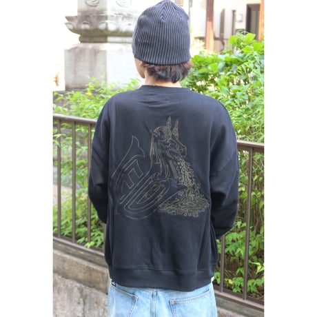 EVISEN SKATEBOARDSゑ®︎ | VOMIT HORSE SWEAT (Black)
