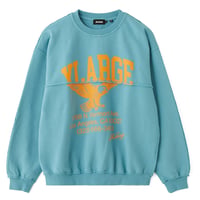 XLARGE | SPLIT CREWNECK SWEATSHIRT(Lt BLUE)