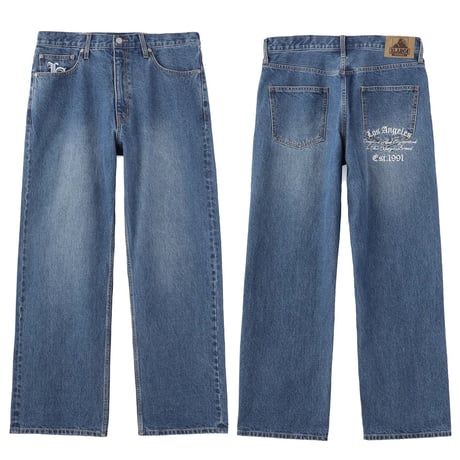 XLARGE | OLD ENGLISH DENIM PANTS(Lt INDIGO)