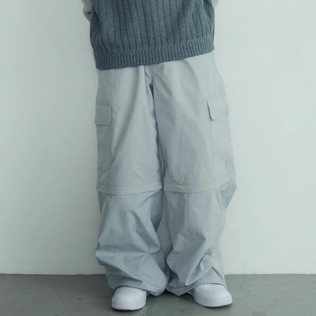 XLARGE | CONVERTIBLE CARGO PANTS(GREY)
