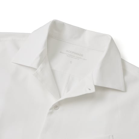 GOOPiMADE |  SND5 - Basic Pocket Shirt (White)