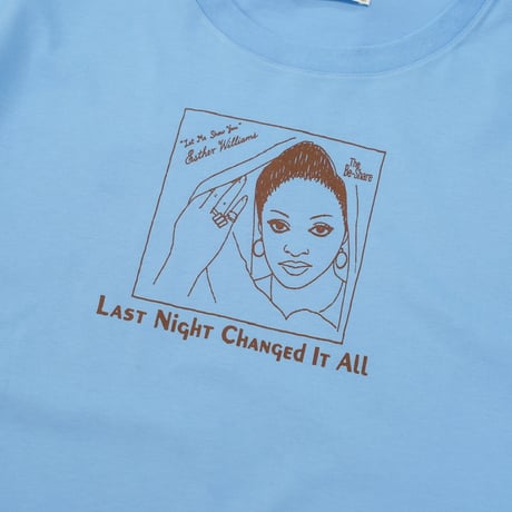 BE-SHARE | Last Night Changed It All S/S Tee (Blue)