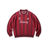 FTC | KNIT SOCCER SWEATER "BURGUNDY" (FTC026AWSW13)