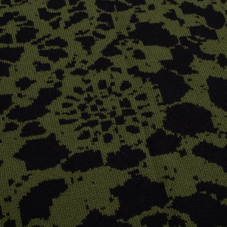 GX1000 / JACQUARD KNIT SWEATER (LACED GREEN)