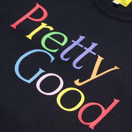 pretty good | Pre Crew Sweat -THE BE-SHARE Limited-  (BLACK)