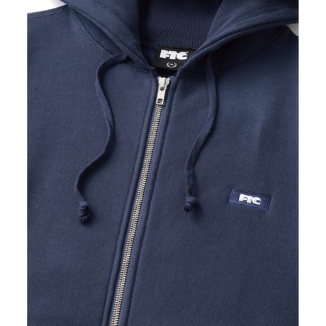FTC | SMALL BOX LOGO ZIP UP HOODY "NAVY" (FTC026AWSW04)