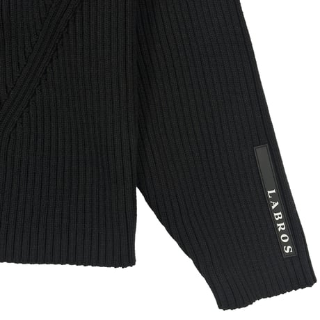 LABROS / Track Zip Sweater (Black)