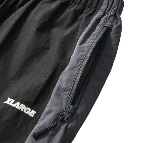 XLARGE | NYLON PANELED PANTS(BLACK)