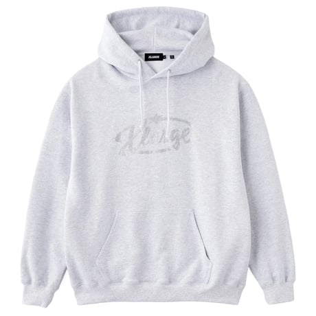 XLARGE | RHINESTONE STAR PULLOVER HOODED SWEATSHIRT(ASH)