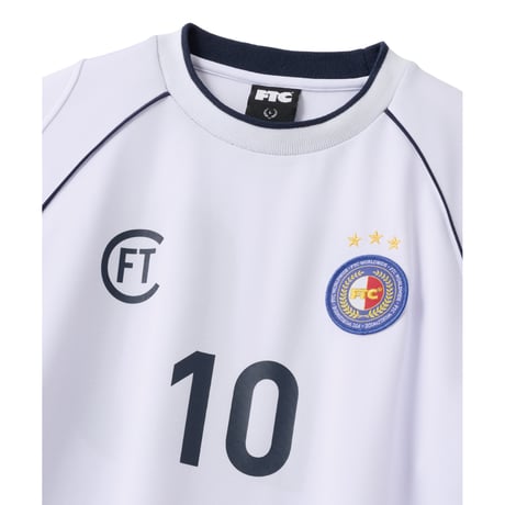 FTC | PIPING L/S SOCCER JERSEY "WHITE" (FTC026AWSH05)