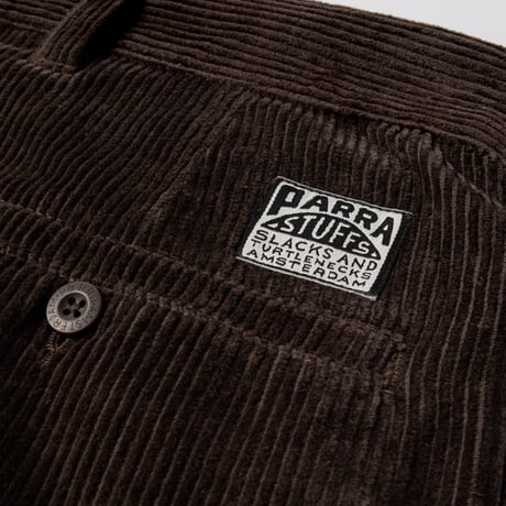 by Parra | Minor chords corduroy pants (Dark Brown)