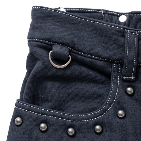 SPECIAL GUEST K.K.| Studded Sweat Pants (Navy)