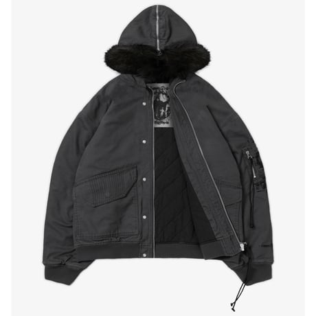Screen Test / Descension N-2B Jacket (Washed Grey)