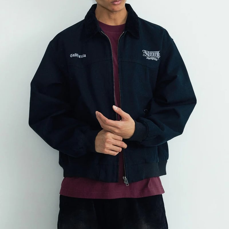 XLARGE | CORDUROY COLLAR JACKET(BLACK) | T.F.L