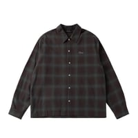 Dime / Premium Flannel Shirt (Bordeaux)