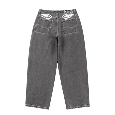 Dime / Baggy Wink Denim Pants (Faded Black)