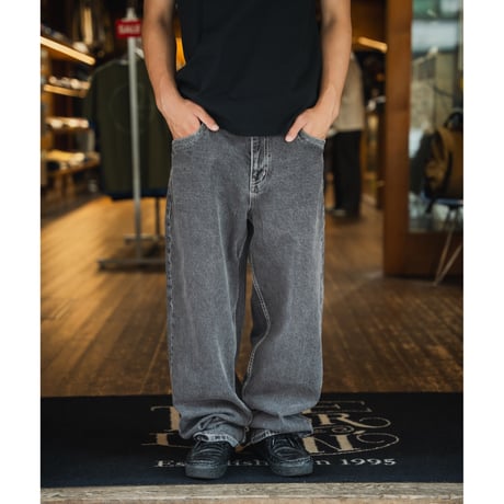 Dime / Baggy Wink Denim Pants (Faded Black)