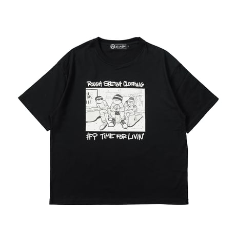 Time For Livin′ / "CHECK YOUR XXXX" S/S TEE (BLACK)
