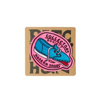 by Parra | Shoe collector embroidered patch (Pink)