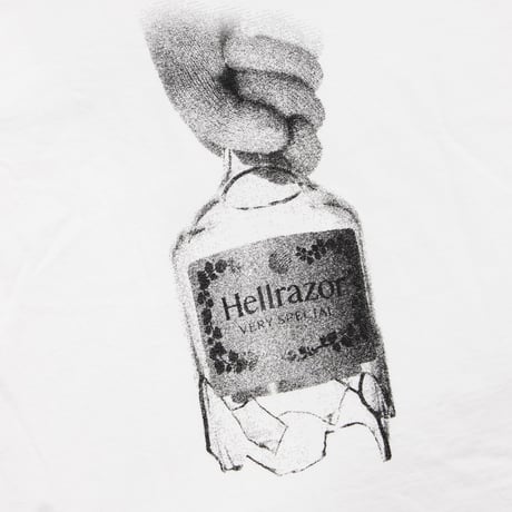 HELLRAZOR / HEAVEY HENNEY SHIRT (WHITE)