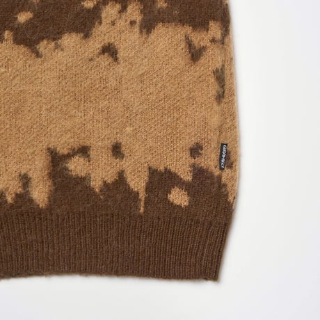 GRAMICCI | MOHAIR SPLATTER SWEATER (TAUPE SPLATTER)