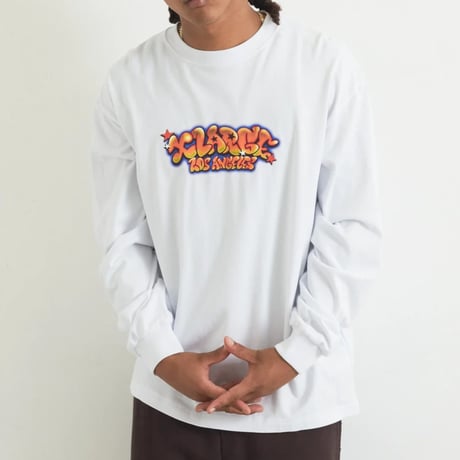 XLARGE | GRAFFITI L/S TEE(WHITE)