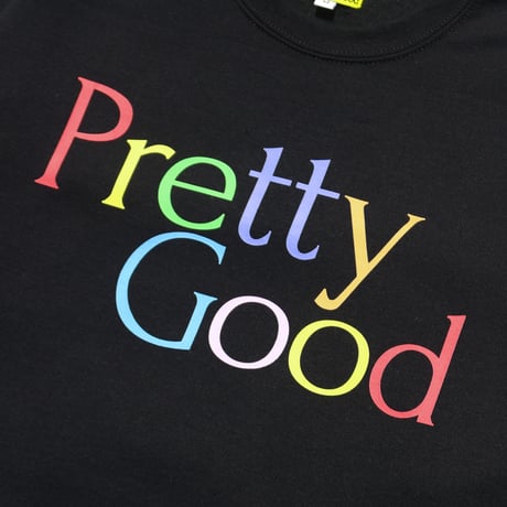 pretty good | Pre Crew Sweat -THE BE-SHARE Limited-  (BLACK)