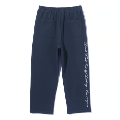XLARGE | CURSIVE WIDE SWEAT PANTS(NAVY)