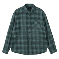 XLARGE | URBAN PLAID L/S SHIRT(GREEN)
