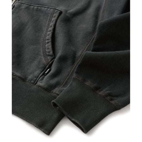 FTC | CUTOUT ARC LOGO ZIP UP HOODY "BLACK" (FTC026AWSW05)