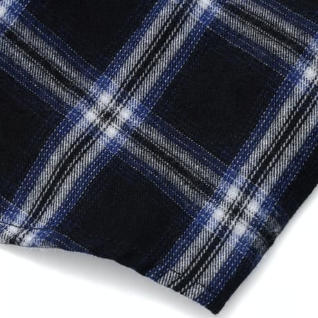 XLARGE | PLAID L/S SHIRT(BLACK)