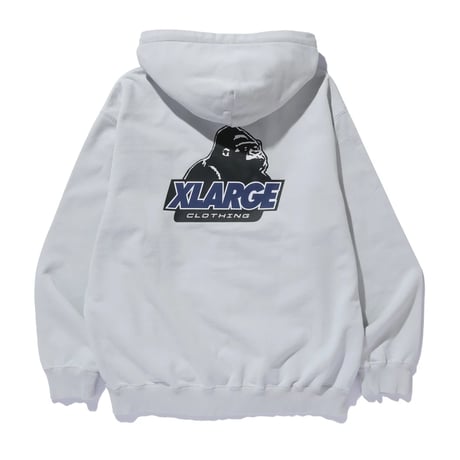 XLARGE | OLD OG ZIP HOODED SWEATSHIRT(GREY)