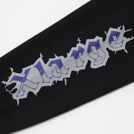 XLARGE | MULTI LOGO ZIP HOODED SWEATSHIRT(NAVY)