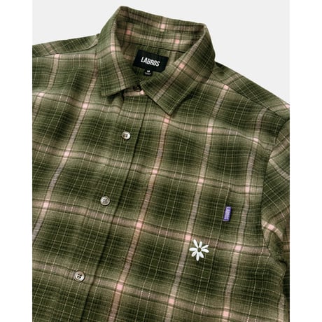 LABROS / Ben Plaid Shirt (Olive)