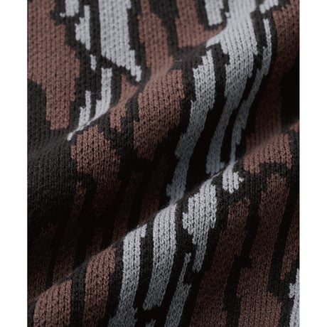 FTC | KNIT POLO SWEATER "CAMO" (FTC026AWSW12)