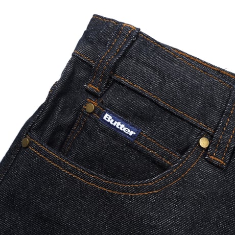 Butter Goods|Relaxed Denim Jeans(Raw Indigo)