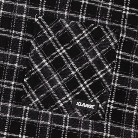 XLARGE | URBAN PLAID L/S SHIRT(NAVY)