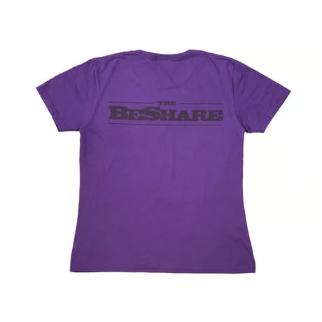 BE-SHARE | Woman's Store Logo Light Weight S/S Tee (Grape)