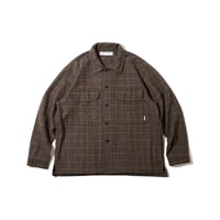 Diaspora skateboards / Mil Wool Shirt (Charcoal)