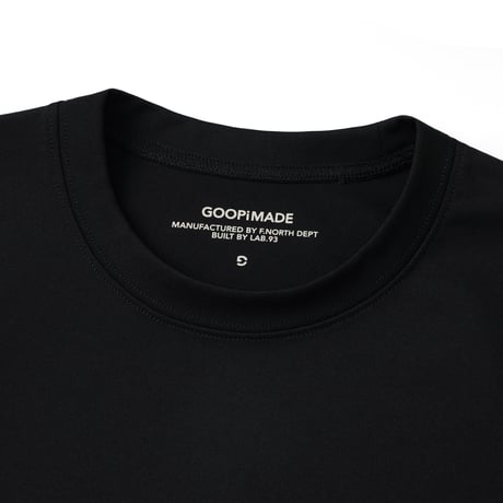 GOOPiMADE |  SND - Just A Normal Tee（Ver. Sharp） (Black)