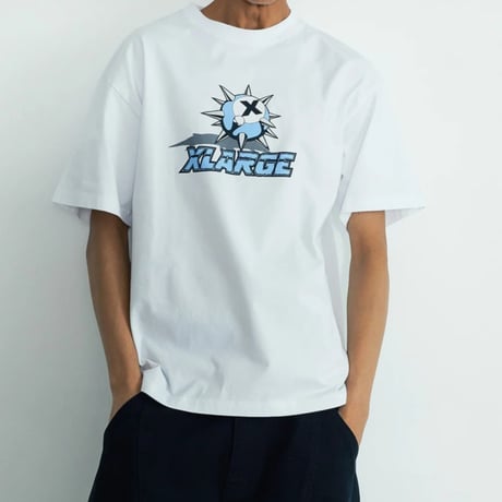 XLARGE | X BALL LOGO S/S TEE(WHITE)