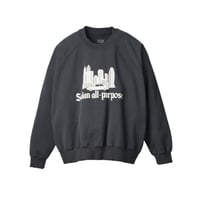 SEDAN ALL-PURPOSE| Skyscrapers Sweatshirts (Black)