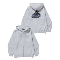 XLARGE | OLD OG ZIP HOODED SWEATSHIRT(GREY)