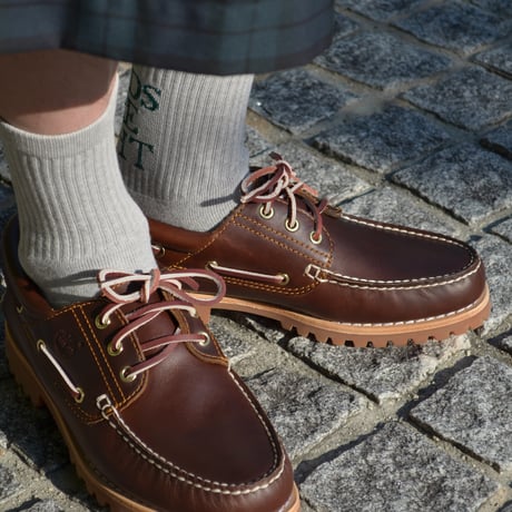 Timberland |Men's Authentics 3-Eye Boat Shoe (Brown)