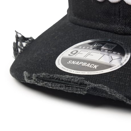 NEW ERA |  RC 9FIFTY Curved Visor Powered by GORO（MIN-NANO） MIN-NANO Damage (Black)