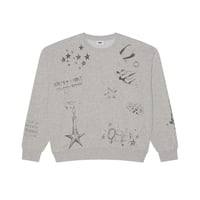 OBEY | DREAMS CREWNECK  (DUSTY ASH GREY)