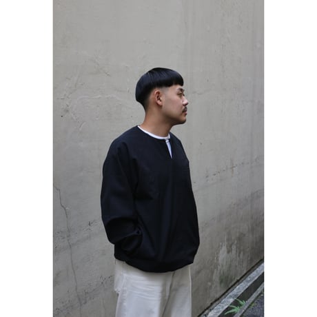 rajabrooke | BERGUNA JACQUARD PULLOVER (BLACK)