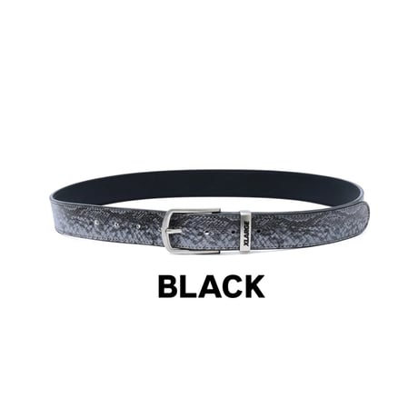 XLARGE | SNAKE PATTERN LEATHER BELT(2color)