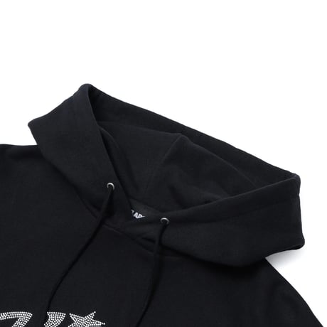XLARGE | RHINESTONE STAR PULLOVER HOODED SWEATSHIRT(ASH)